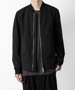 画像をギャラリービューアに読み込む, ATTACHMENT アタッチメントの別注SOLOTEX DOUBLE CLOTH SLIM FIT MA-1 - BLACKの公式通販サイトsession福岡セレクトショップ

