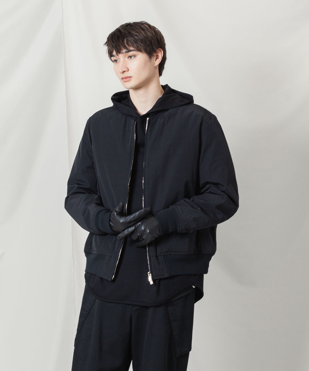 ATTACHMENT アタッチメントのCO/NY WEATHER CLOTH MA-1 - BLACKの公式通販サイトsession福岡セレクトショップ