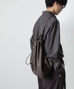 画像をギャラリービューアに読み込む, ATTACHMENT アタッチメントのSYNTHETIC LEATHER BUCKET BAG - D.BROWNの公式通販サイトsession福岡セレクトショップ
