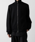 画像をギャラリービューアに読み込む, ato(アトウ)のSTAND COLLAR ZIP CARDIGAN  - BLACKの公式通販サイトsession福岡セレクトショップ
