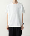 【 ATTACHMENT 】100//3 JERSEY LOGO S/S TEE - WHITE