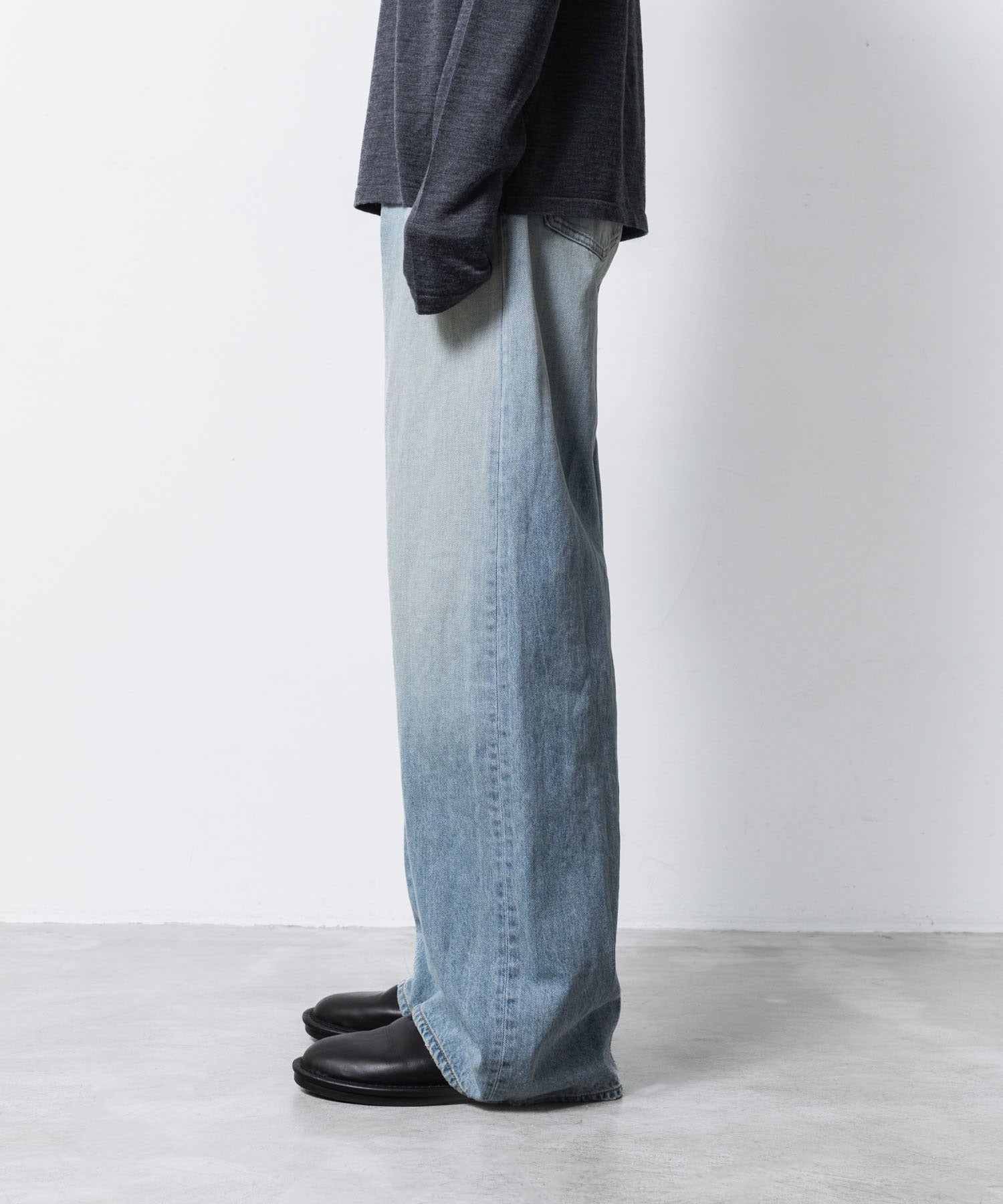ATTACHMENT アタッチメントの11OZ DENIM FLAP JEANS - L.NAVYの公式通販サイトsession福岡セレクトショップ