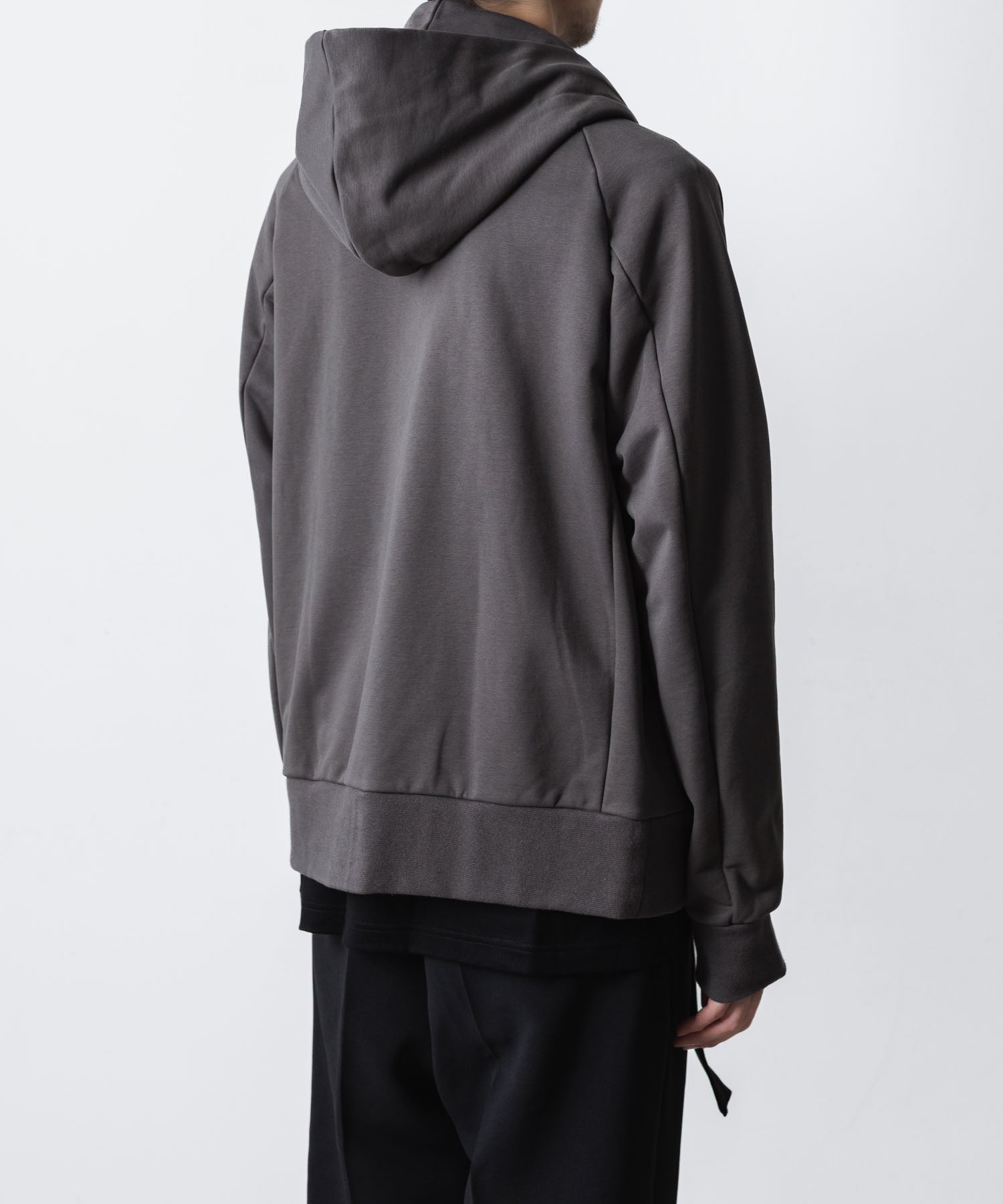 ATTACHMENT / EXCLUSIVE ITEMアタッチメントのCO STRECH TERRY ZIP UP HOODIE - D.GRAYの公式通販サイトsession福岡セレクトショップ