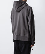 画像をギャラリービューアに読み込む, ATTACHMENT / EXCLUSIVE ITEMアタッチメントのCO STRECH TERRY ZIP UP HOODIE - D.GRAYの公式通販サイトsession福岡セレクトショップ
