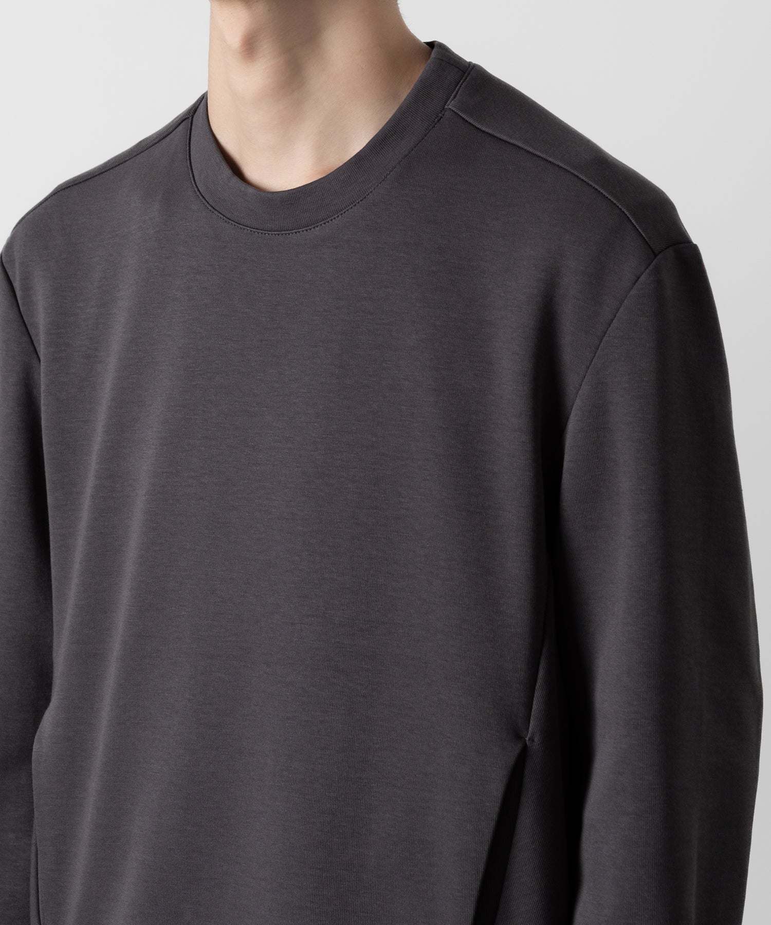 ATTACHMENT アタッチメントのCO/PE DOUBLE KNIT PULLOVER - D.GRAY 公式通販サイトsession福岡セレクトショップ