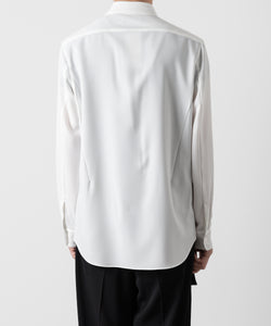 ATTACHMENT アタッチメントのPE STRETCH VIYELLA REGULAR COLLAR DRESS SHIRT - WHITE 公式通販サイトsession福岡セレクトショップ