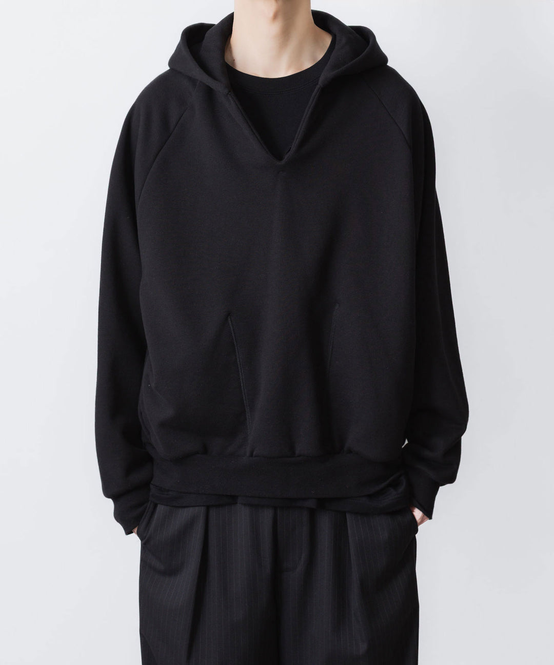 VEIN ヴェインのJUMBERCA TERRY SLIT HOODIE - BLACKの公式通販サイトsession福岡セレクトショップ