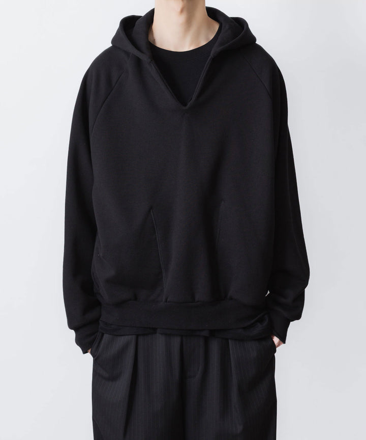 VEIN ヴェインのJUMBERCA TERRY SLIT HOODIE - BLACKの公式通販サイトsession福岡セレクトショップ