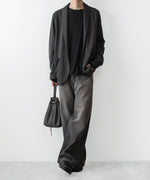 画像をギャラリービューアに読み込む, ATTACHMENT アタッチメントの11OZ DENIM WIDE JEANS - BLACKの公式通販サイトsession福岡セレクトショップ
