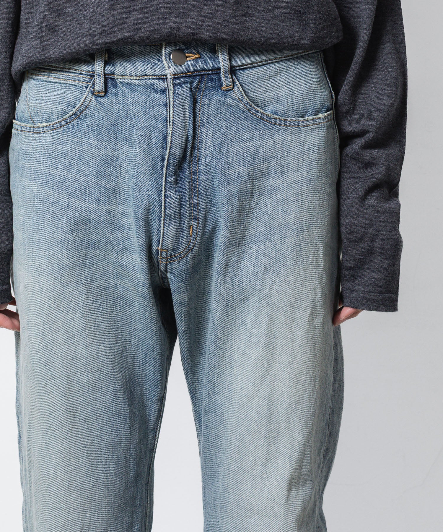 ATTACHMENT アタッチメントの13OZ DENIM STRAIGHT JEANS - L.NAVYの公式通販サイトsession福岡セレクトショップ