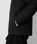 画像をギャラリービューアに読み込む, ATTACHMENT アタッチメントの3LAYER LIGHT TAFFETA HOODED DOWN JACKET - BLACK 公式通販サイトsession福岡セレクトショップ
