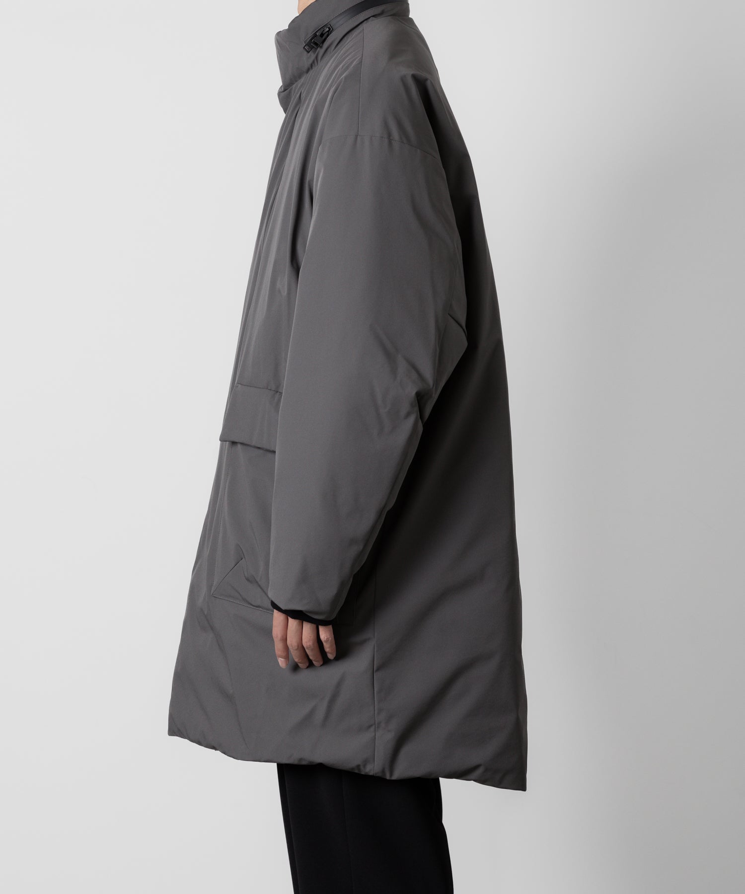 ATTACHMENT アタッチメントの3LAYER LIGHT TAFFETA UTILITY DOWN COAT - D.GRAY 公式通販サイトsession福岡セレクトショップ