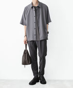 画像をギャラリービューアに読み込む, ATTACHMENT アタッチメントのWO/TA STRETCH TRO REGULAR FIT EASY TROUSERS - D.GRAYの公式通販サイトsession福岡セレクトショップ
