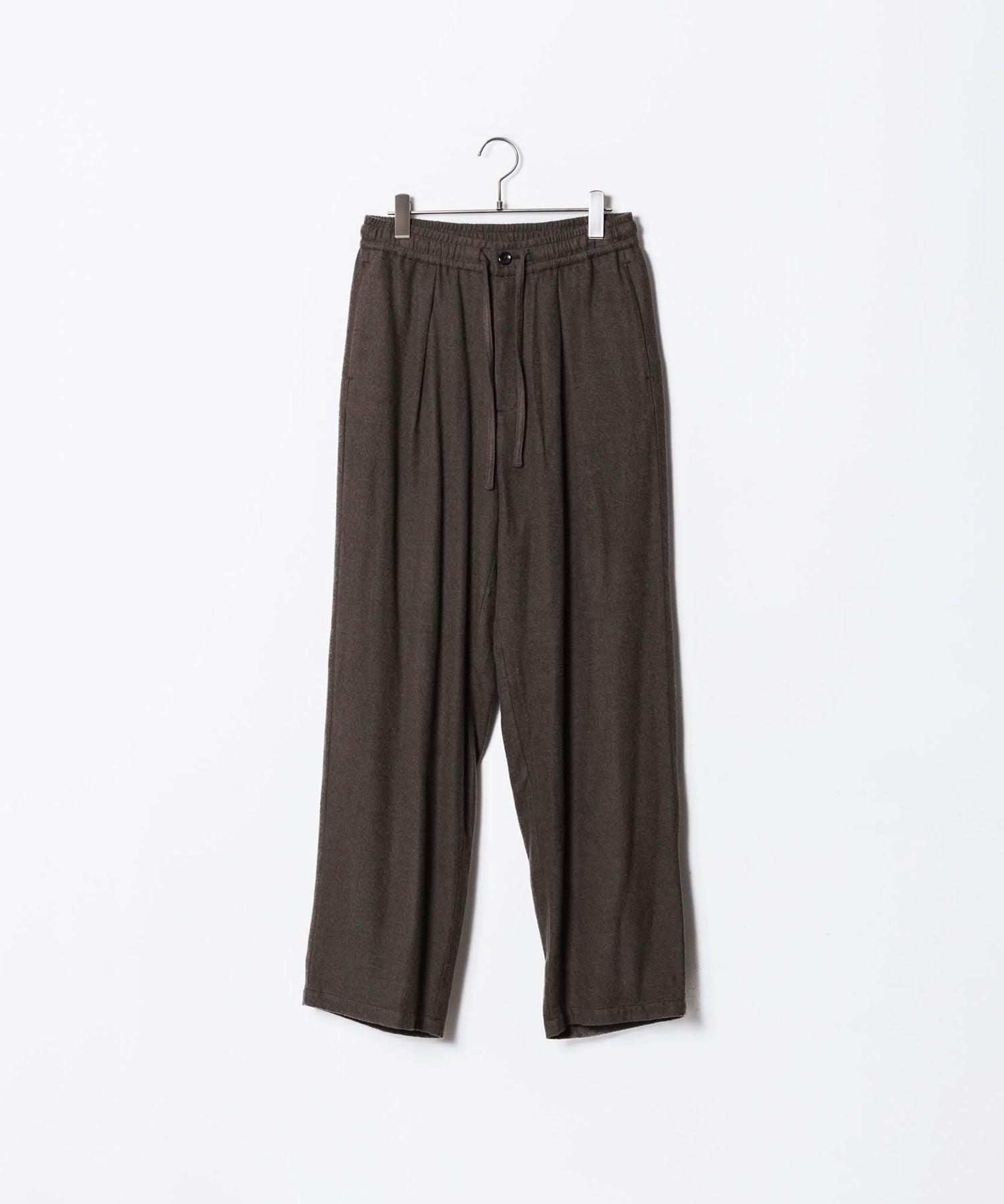 ATTACHMENT アタッチメントのRY/CO/SI FLANNEL 1TUCK EASY TROUSERS - D.GRAYの公式通販サイトsession福岡セレクトショップ