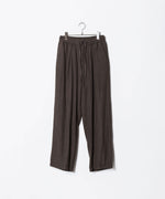 画像をギャラリービューアに読み込む, ATTACHMENT アタッチメントのRY/CO/SI FLANNEL 1TUCK EASY TROUSERS - D.GRAYの公式通販サイトsession福岡セレクトショップ
