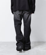 画像をギャラリービューアに読み込む, VEIN ヴェインの13OZ DENIM BOOT CUT TROUSERS - BLACKの公式通販サイトsession福岡セレクトショップ
