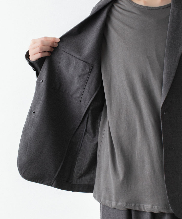ATTACHMENT アタッチメントのWO/TA STRETCH TRO 2B JKT - D.GRAYの公式通販サイトsession福岡セレクトショップ