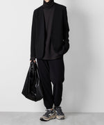 画像をギャラリービューアに読み込む, 【 ATTACHMENT 】POLARTEC FLEECE TRAINING TROUSERS - BLACK
