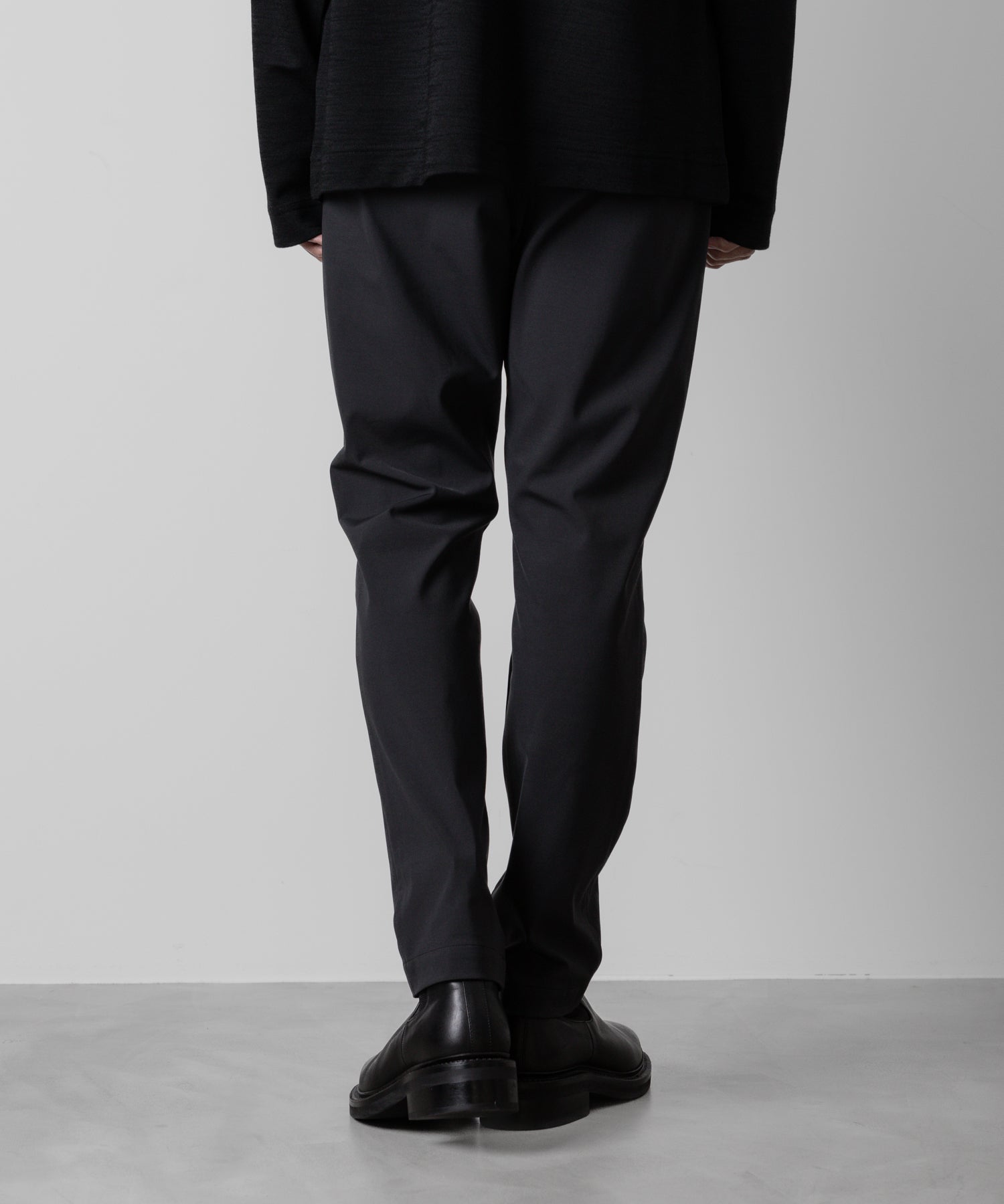 ATTACHMENT アタッチメントのNY/CO STRETCH JERSEY REGULAR FIT EASY TROUSERS - D.GRAY 公式通販サイトsession福岡セレクトショップ