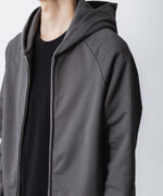 画像をギャラリービューアに読み込む, ATTACHMENT / EXCLUSIVE ITEMアタッチメントのCO STRECH TERRY ZIP UP HOODIE - D.GRAYの公式通販サイトsession福岡セレクトショップ
