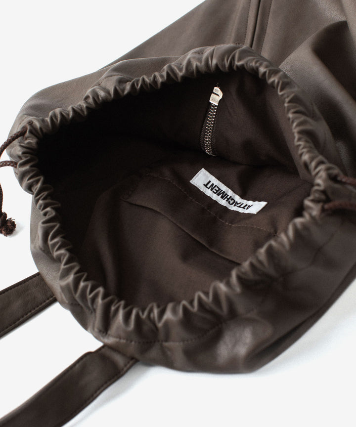ATTACHMENT アタッチメントのSYNTHETIC LEATHER BUCKET BAG - D.BROWNの公式通販サイトsession福岡セレクトショップ
