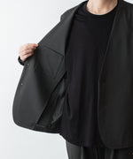 画像をギャラリービューアに読み込む, ATTACHMENT / EXCLUSIVE ITEMアタッチメントのLUCA MATTE TWIST COLLARLESS JKT - D.KHAKIの公式通販サイトsession福岡セレクトショップ

