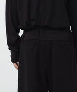 画像をギャラリービューアに読み込む, ATTACHMENT アタッチメントのCOTTON DOUBLE FACE EASY SHORTS - BLACKの公式通販サイトsession福岡セレクトショップ
