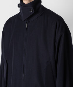 ATTACHMENT アタッチメントの2/48 WO KERSEY ZIP UP BOMBER JACKET - NAVY 公式通販サイトsession福岡セレクトショップ