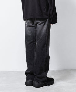 VEIN 】13OZ DENIM BOOT CUT TROUSERS - BLACK | 公式通販サイト