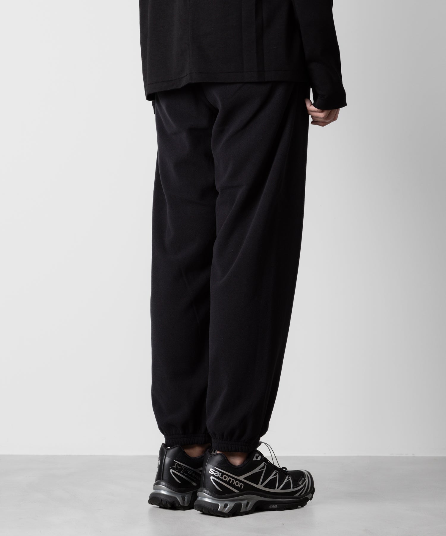 ATTACHMENT アタッチメントのPOLARTEC FLEECE TRAINING TROUSERS - BLACK 公式通販サイトsession福岡セレクトショップ