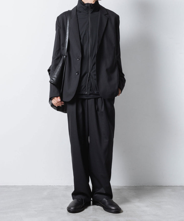 ATTACHMENT アタッチメントのT/W/SI STRETCH GABARDINE 2B JKT - S.BLACKの公式通販サイトsession福岡セレクトショップ