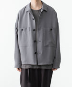 画像をギャラリービューアに読み込む, ATTACHMENT / EXCLUSIVE ITEMアタッチメントのPE LIGHT TROPICAL OVERSIZED SHIRT BLOUSON - L.GRAYの公式通販サイトsession福岡セレクトショップ
