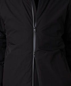 ATTACHMENT アタッチメントの3LAYER LIGHT TAFFETA HOODED DOWN JACKET - BLACK 公式通販サイトsession福岡セレクトショップ