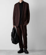 画像をギャラリービューアに読み込む, ATTACHMENT アタッチメントのPE STRETCH DOUBLE CLOTH REGULAR FIT EASY TROUSERS - BROWN 公式通販サイトsession福岡セレクトショップ
