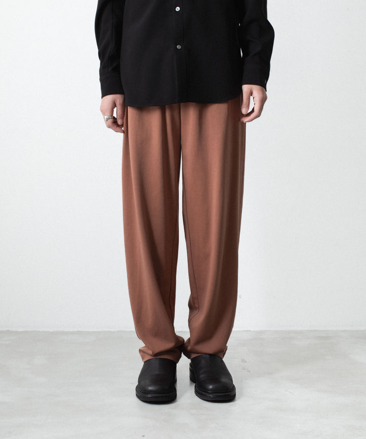 ATTACHMENT アタッチメントのCOTTON DOUBLE FACE LOUNGE TROUSERS - BROWNの公式通販サイトsession福岡セレクトショップ
