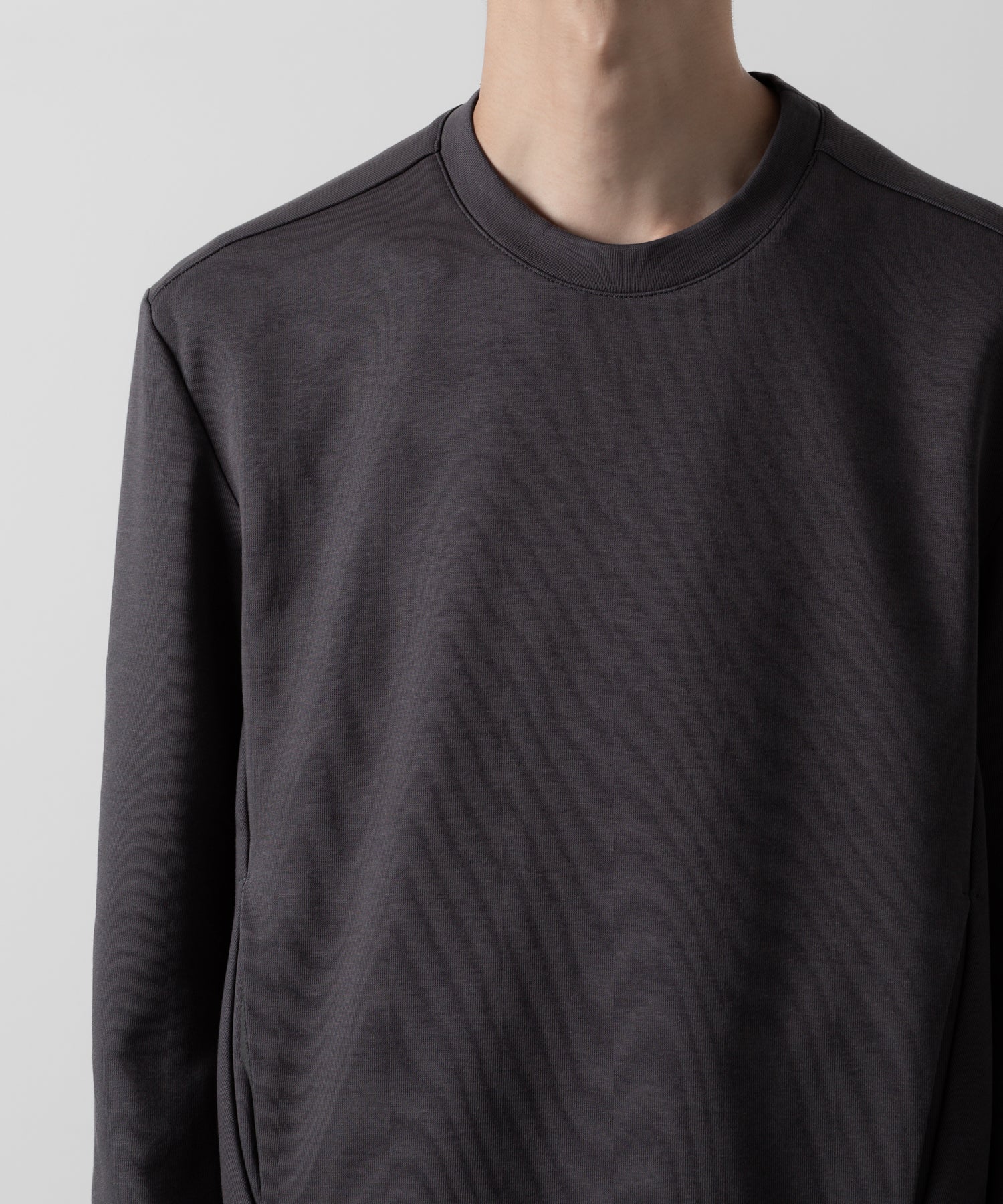 ATTACHMENT アタッチメントのCO/PE DOUBLE KNIT PULLOVER - D.GRAY 公式通販サイトsession福岡セレクトショップ