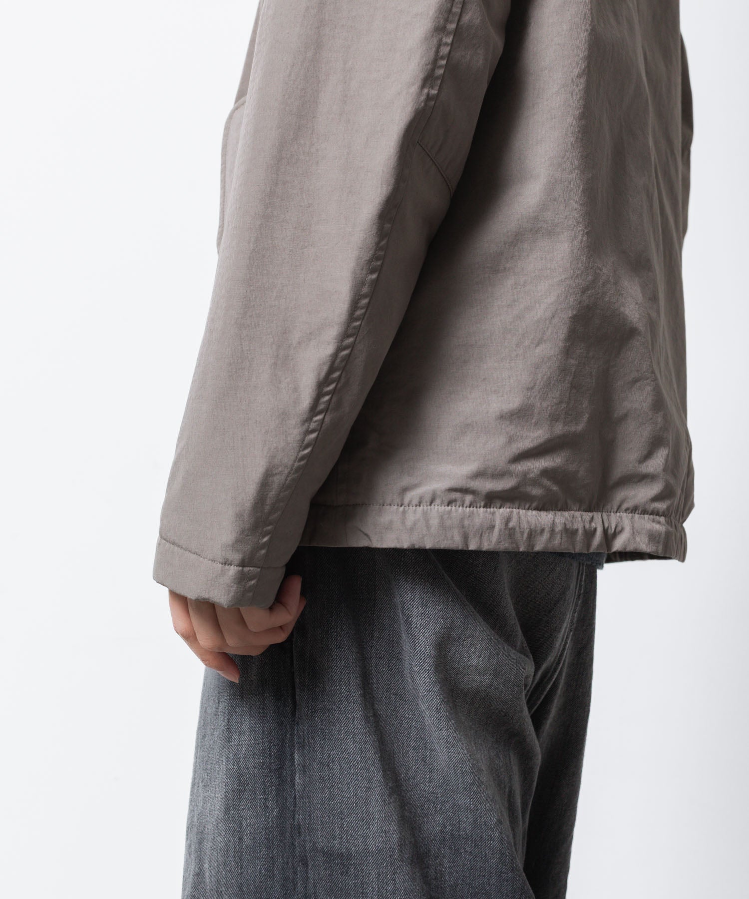 ATTACHMENT アタッチメントのCO/NY WEATHER CLOTH UTILITY JACKET - KHAKI GRAYの公式通販サイトsession福岡セレクトショップ