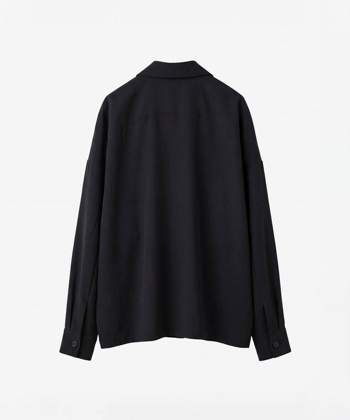 ATTACHMENT / EXCLUSIVE ITEMアタッチメントのPE LIGHT TROPICAL OVERSIZED SHIRT BLOUSON - BLACKの公式通販サイトsession福岡セレクトショップ