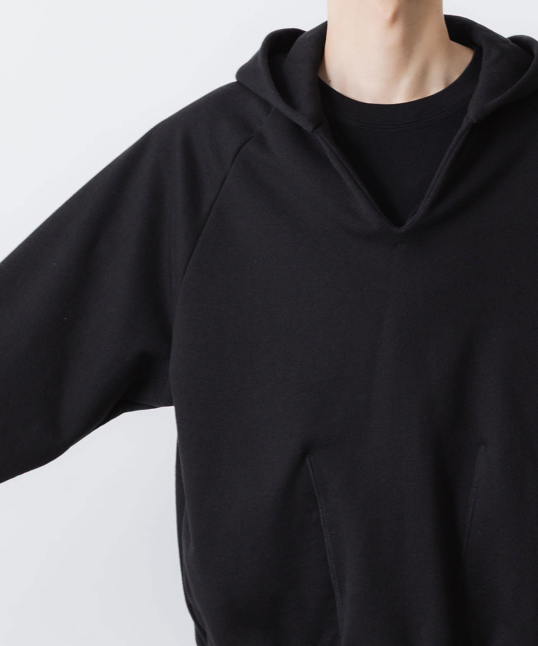 VEIN ヴェインのJUMBERCA TERRY SLIT HOODIE - BLACKの公式通販サイトsession福岡セレクトショップ