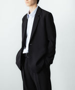 画像をギャラリービューアに読み込む, ATTACHMENT アタッチメントのPE STRETCH DOUBLE CLOTH 2B JKT - BLACKの公式通販サイトsession福岡セレクトショップ
