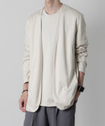 画像をギャラリービューアに読み込む, 【ATTACHMENT】ATTACHMENT アタッチメントのCOTTON DOUBLE FACE COLLARLESS CARDIGAN - OFF WHITE 公式通販サイトsession福岡セレクトショップ
