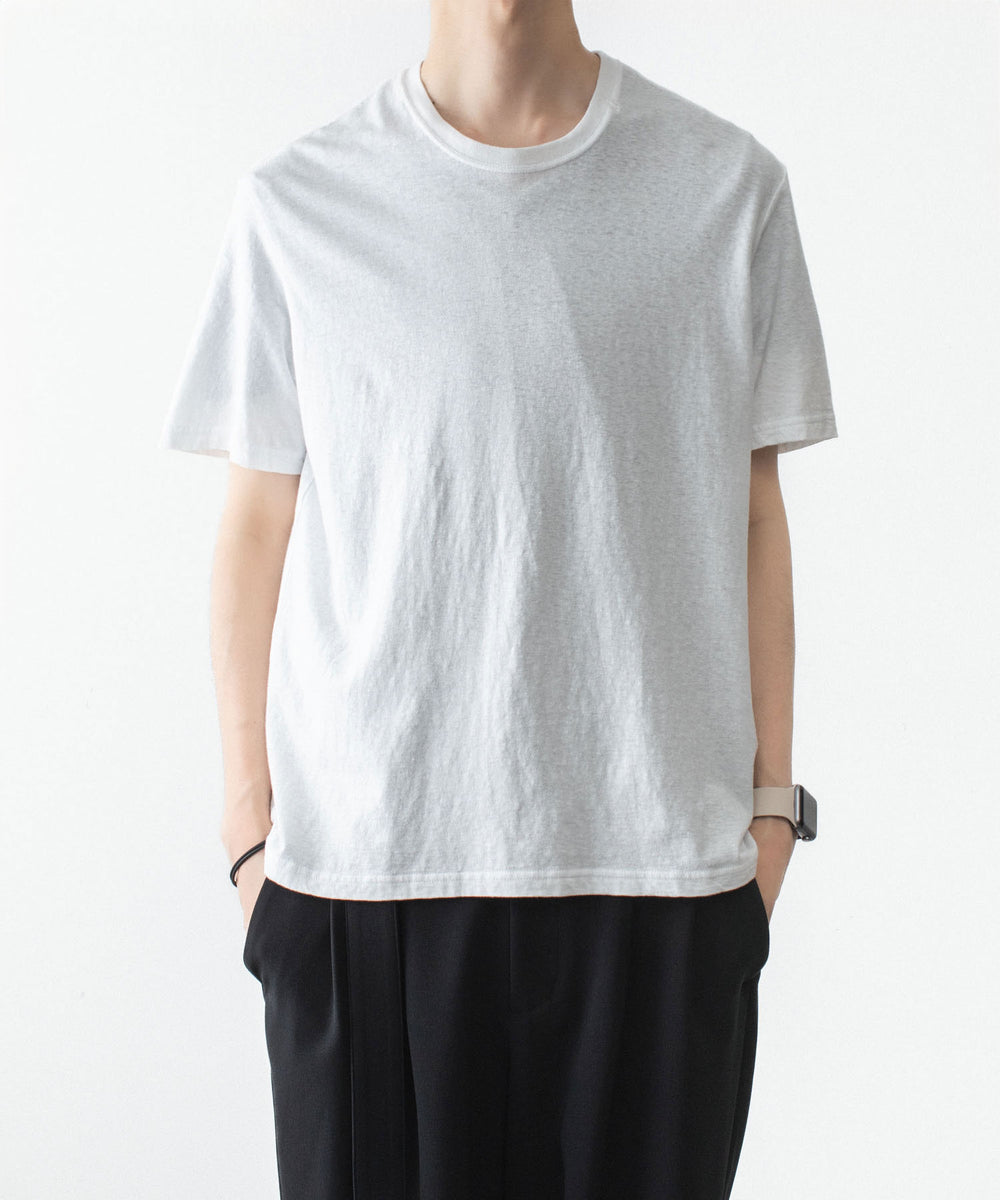 VEIN ヴェインの37/1 RAFFY JERSEY S/S TEE - WHITEの公式通販サイトsession福岡セレクトショップ