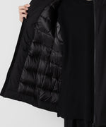 画像をギャラリービューアに読み込む, ATTACHMENT アタッチメントの3LAYER LIGHT TAFFETA HOODED DOWN JACKET - BLACK 公式通販サイトsession福岡セレクトショップ
