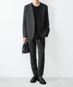 画像をギャラリービューアに読み込む, ATTACHMENT / EXCLUSIVE ITEMアタッチメントのLUCA MATTE TWIST COLLARLESS JKT - D.KHAKIの公式通販サイトsession福岡セレクトショップ

