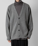 画像をギャラリービューアに読み込む, ATTACHMENT アタッチメントのBRITISH WO KNIT CARDIGAN - X.GRAY 公式通販サイトsession福岡セレクトショップ
