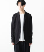画像をギャラリービューアに読み込む, ATTACHMENT / EXCLUSIVE ITEMアタッチメントのCOTTON DOUBLE FACE STOLE CARDIGAN - BLACKの公式通販サイトsession福岡セレクトショップ
