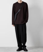 画像をギャラリービューアに読み込む, ATTACHMENT アタッチメントのWOxPE DOUBLE FACE KNIT CREWNECK PULLOVER L/S - BROWN 公式通販サイトsession福岡セレクトショップ
