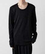 画像をギャラリービューアに読み込む, ATTACHMENT アタッチメントのSVIN CO RIB O-NECK L/S TEE - BLACK 公式通販サイトsession福岡セレクトショップ
