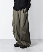 画像をギャラリービューアに読み込む, VEIN ヴェインのCOTTON MOLESKIN 3D FILED TROUSERS - KHAKIの公式通販サイトsession福岡セレクトショップ
