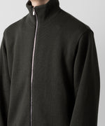 画像をギャラリービューアに読み込む, ato(アトウ)のSTAND COLLAR ZIP CARDIGAN  - KHAKI公式通販サイトsession福岡セレクトショップ
